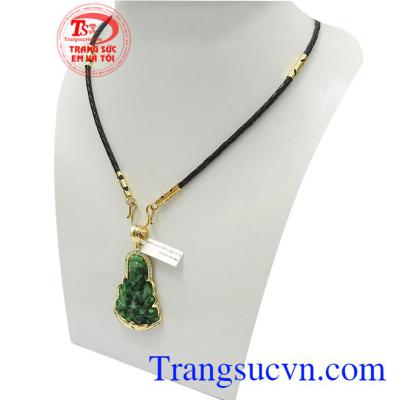 Bộ dây chuyền Quan Âm hạnh phúc là sản phẩm rất được ưa chuộng, luôn mang lại bình an, may mắn và tài lộc cho người đeo