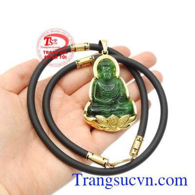 Bộ mặt dây phật A Di Đà Jadeite