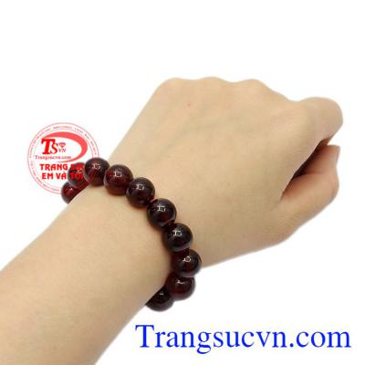 Chuỗi tay đá Garnet thiên nhiên