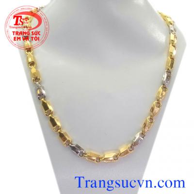 Dây chuyền chữ nhật nam