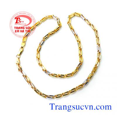 Sản phẩm bảo hành uy tín, giao hàng toàn quốc. Dây chuyền nam vàng.