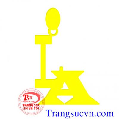 Mặt A Lồng L Vàng 18k