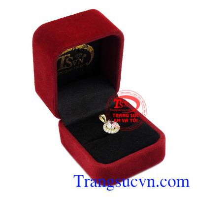 Thích hợp làm quà tặng cho người thân và bạn bè,Mặt dây nữ vàng nổi bật