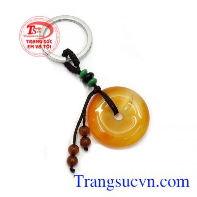 Móc chìa khóa đồng xu mã não đẹp được nhiều người yêu thích, giao hàng nhanh trên toàn quốc