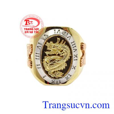 Nhẫn nam từ lâu đã là món trang sức không thể thiếu được đối với phái mạnh,Nhẫn nam Rồng vàng nhập khẩu