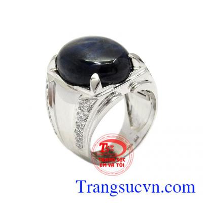 Nhẫn nam Sapphire công danh