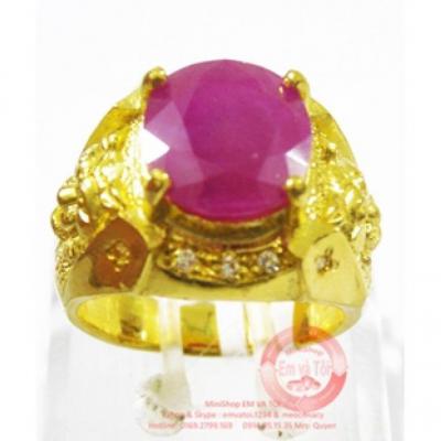 Nhẫn Ruby vàng ta