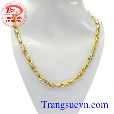 Vòng cổ dây chuyền vàng nam