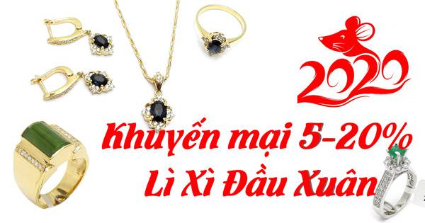 Khuyến mại 5-20% Lì Xì Đầu Xuân 2020