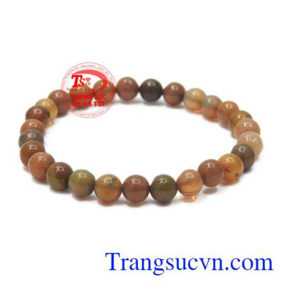 Chuỗi tay Opal thiên nhiên mang lại nhiều may mắn cho người đeo.