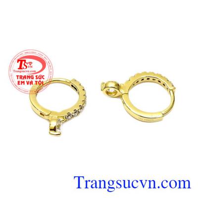 Hoa tai vàng đáng yêu