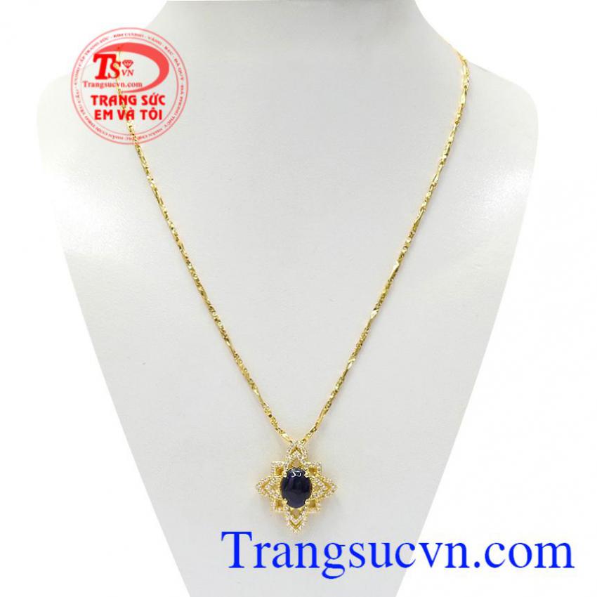 Bộ mặt dây chuyền nữ Opal
