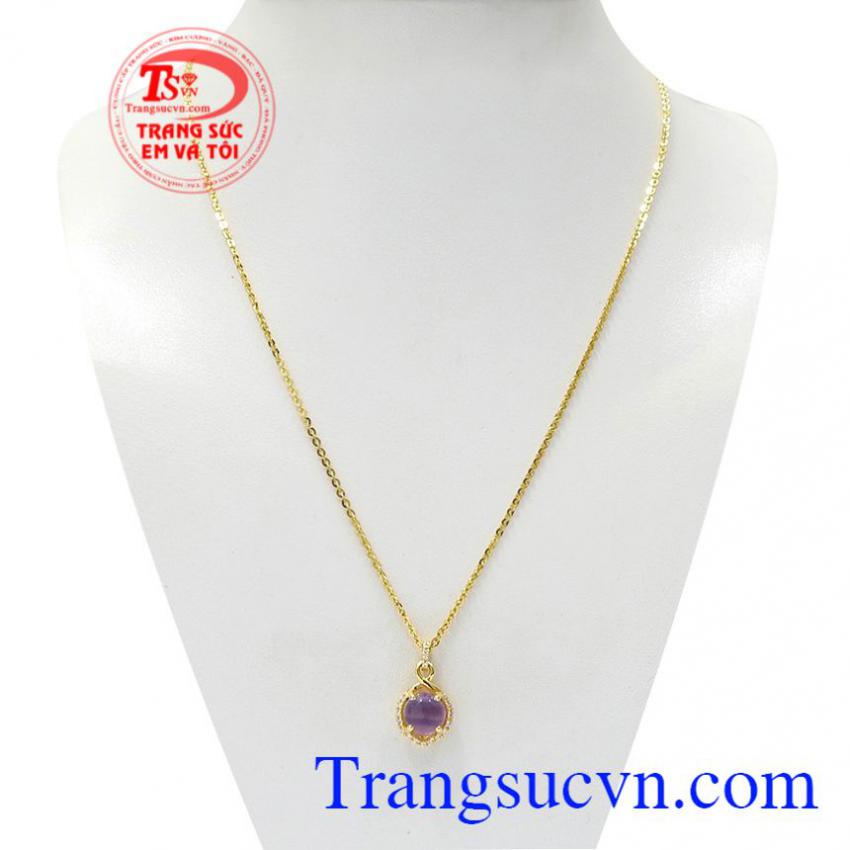 Bộ mặt thạch anh tím tinh tế