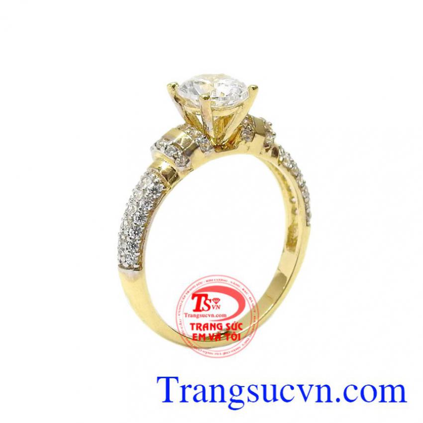 Nhẫn nữ vàng tình yêu kì diệu