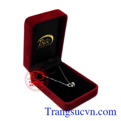 Bộ dây chuyền liền mặt cá tính