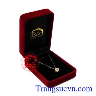 Bộ dây chuyền vàng thanh thoát