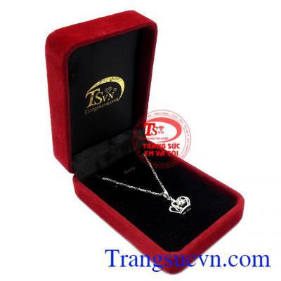 Bộ dây nữ vàng trắng vương miện