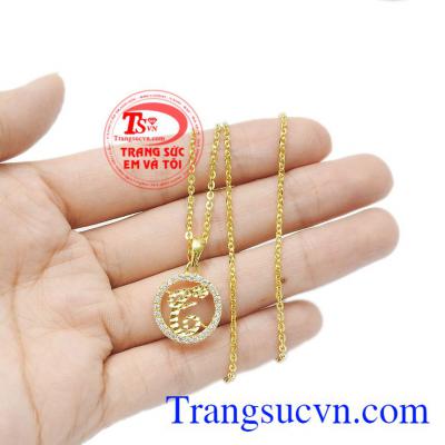 Bộ trang sức chế tác từ vàng tây 10k bền đẹp bảo hành uy tín, giao hàng toàn quốc. Bộ nữ trang chữ T lấp lánh