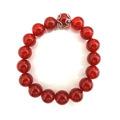 Chuỗi hạt mã não vàng phong thủy