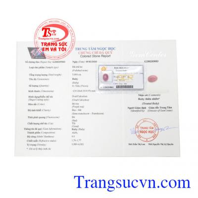 Ngoài ra, Ruby còn được coi là một loại thuốc quý giá có khả năng ngăn ngừa các căn bệnh nặng và tích lũy năng lượng tích cực cho cơ thể,Đá Ruby ép vỉ phú quý