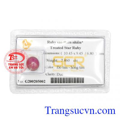 Đá Ruby sao ép vỉ may mắn được mệnh danh là một trong những loại đá quý hiểm nhất thế giới mà thiên nhiên dành tặng cho con người,Đá Ruby sao ép vỉ may mắn