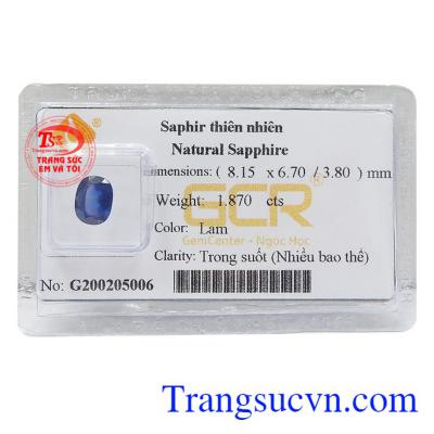 Đá sapphire ép vỉ cát khí từ xa xưa đã rất được con người ưa chuộng sử dụng bởi những tác dụng tuyệt vời của nó trong phong thủy cũng như đời sống