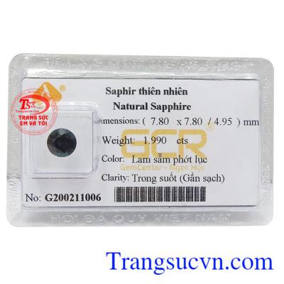 Vì vậy, Đá sapphire thiên nhiên an nhiên rất được ưa chuộng, phù hợp làm mặt dây chuyền, mặt nhẫn đeo thời trang, sang trọng và bình an