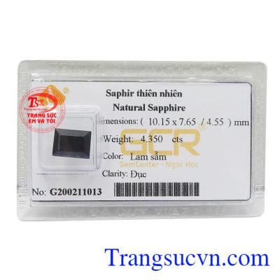 Sapphire là viên đá biểu tượng cho quyền lực, sức mạnh và sự thịnh vượng