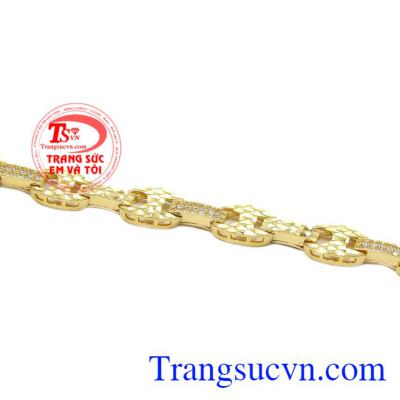 Lắc tay nữ sang trọng mang vẻ đẹp kiêu sa và đầy quyến rũ. 