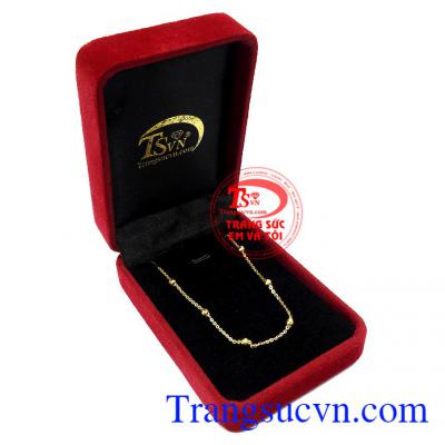 Lắc tay nữ vàng tinh tế