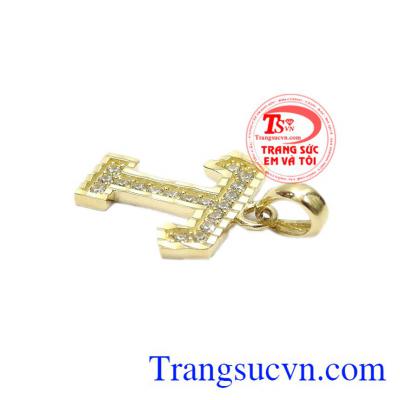 Sản phẩm nhập khẩu từ Hàn Quốc. Mặt dây chữ T nhập khẩu