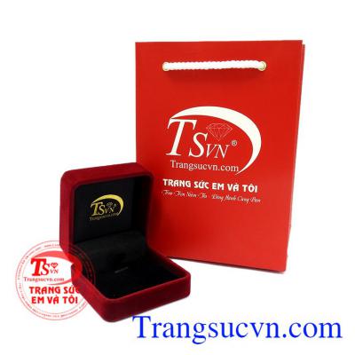 Mặt dây nữ vàng trắng tinh tế