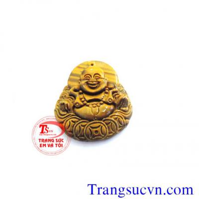 Phật di lặc đá mắt hổ to,mat phat da mat ho,phat lac,phat ho,da theo menh,mat da mat ho