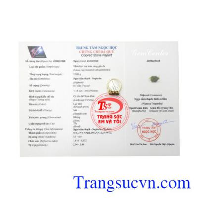 Nhẫn cỏ 4 lá