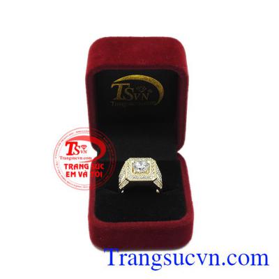 Nếu nhẫn nữ giúp cho các bạn gái thêm duyên dáng thì nhẫn nam sẽ giúp phái nam càng thêm nam tính và sức hút. Nhẫn nam thành đạt nhập khẩu