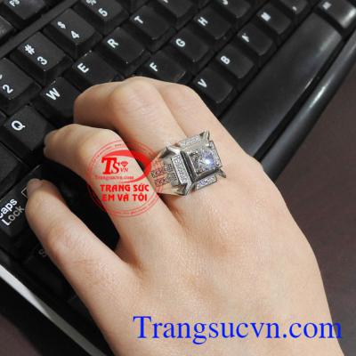 Nhẫn nam đẹp, thời trang, sang trọng và đẳng cấp