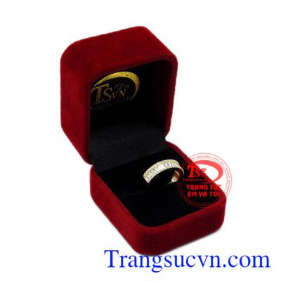 Nhẫn nữ vàng kiểu cách vàng 10k