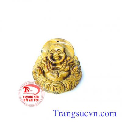 Phật đá mã não vàng nâu