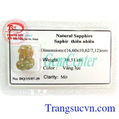 Tỳ hưu sapphire tự nhiên