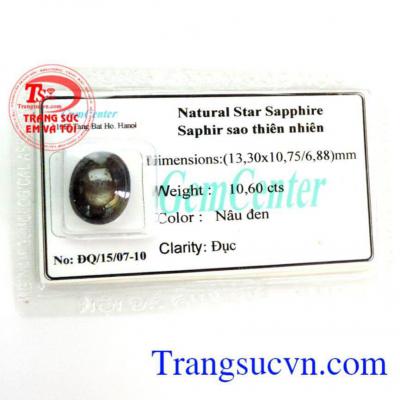 Viên Sapphire sao thiên nhiên