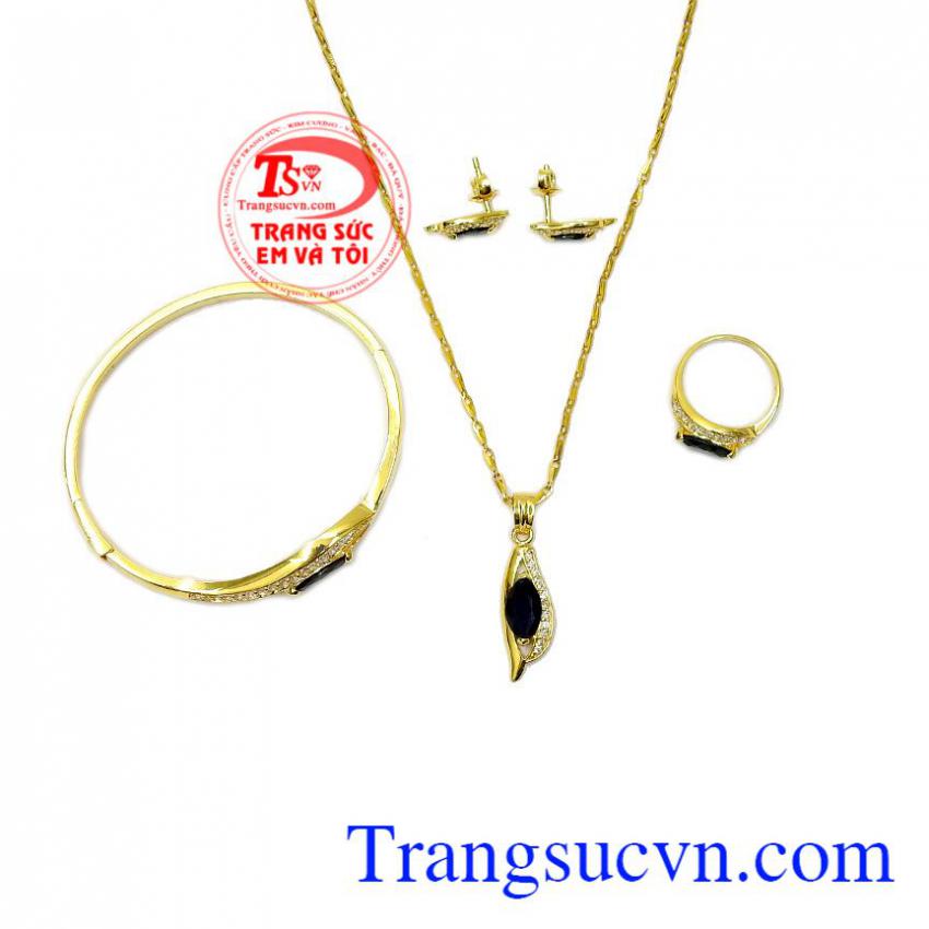 Bộ trang sức Sapphire nổi bật