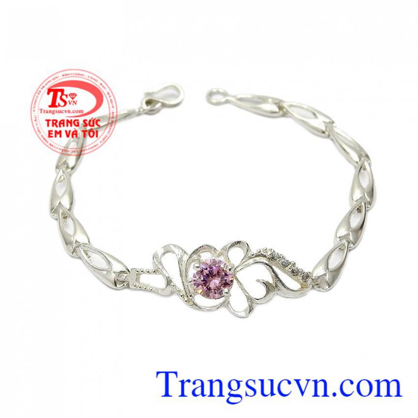 Lắc tay bạc tinh tế