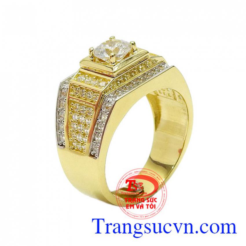 Nhẫn nam vàng nhập khẩu cao cấp