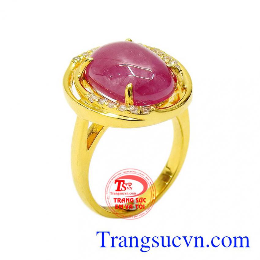 Nhẫn nữ Ruby nổi bật