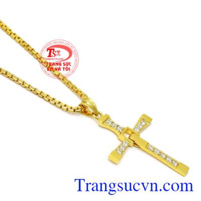 Đây sẽ là món quà mang ý nghĩa may mắn, bình an của người tặng dành cho người thương yêu. Bộ mặt dây thánh giá thịnh bình an