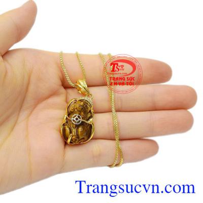 Bộ mặt dây tỳ hưu mắt hổ chất lượng, trang sức Em và Tôi đảm bảo chất lượng, uy tín hàng đầu.