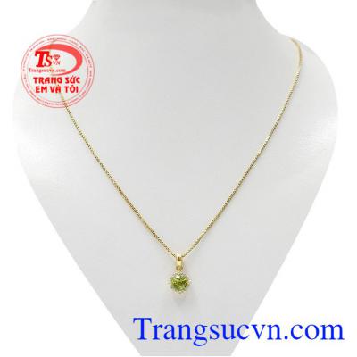 Bộ trang sức peridot tinh tế