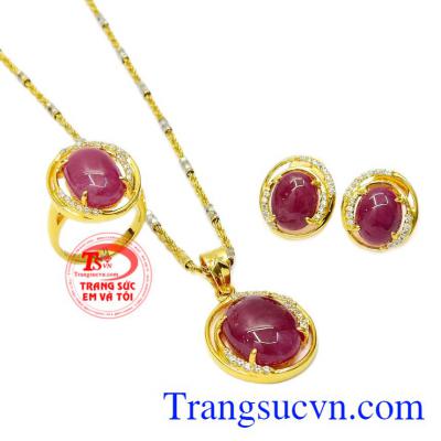 Bộ trang sức Ruby nổi bật