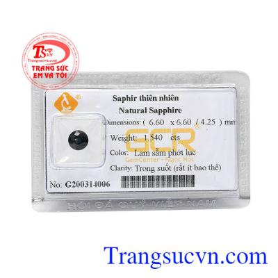 Đá quý saphia thiên nhiên là sản phẩm đá quý thiên nhiên được chế tác và mài vô cùng tinh xảo, tỉ mỉ,Đá quý saphia thiên nhiên