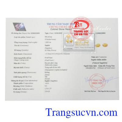 Giấy kiểm định